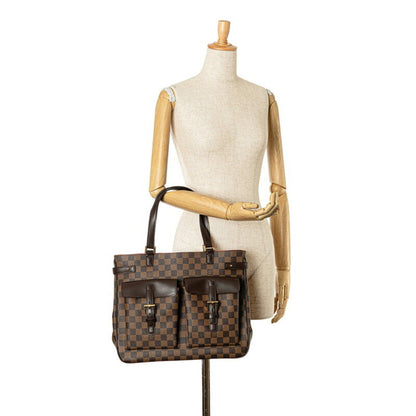 Louis Vuitton Uzes, Brown, Canvas, tote