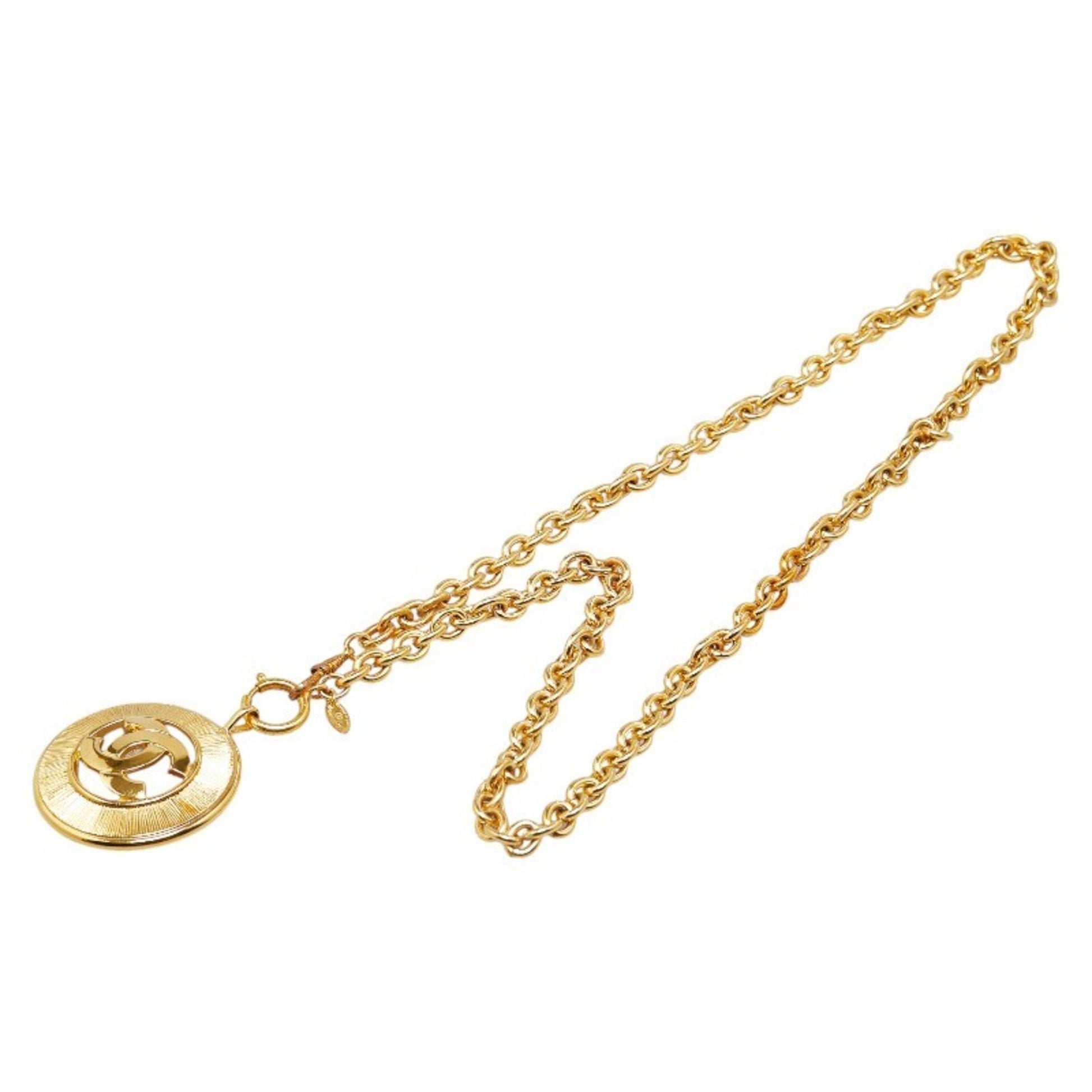 Chanel Coco Mark, Gold, Gold Plated, necklace