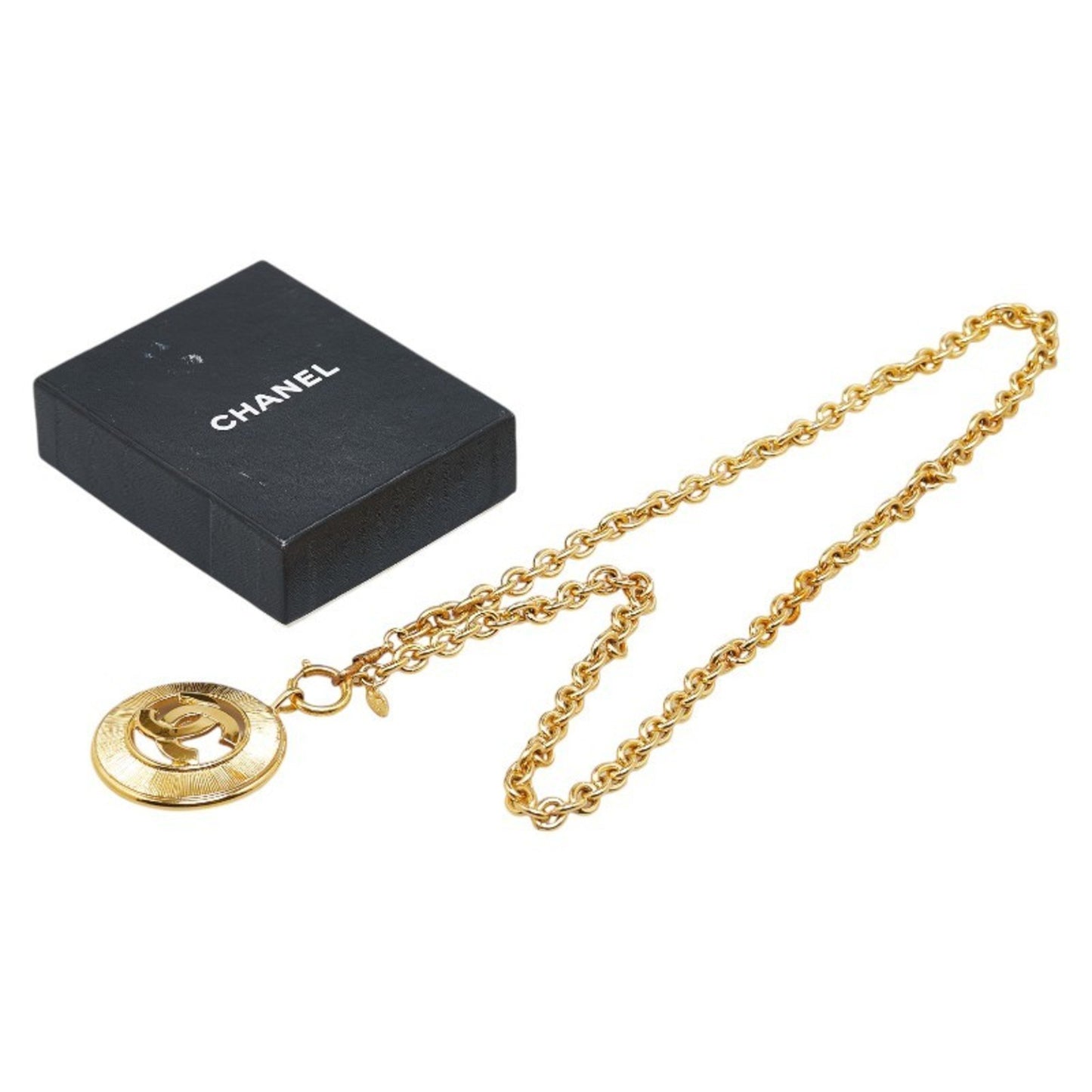 Chanel Coco Mark, Gold, Gold Plated, necklace