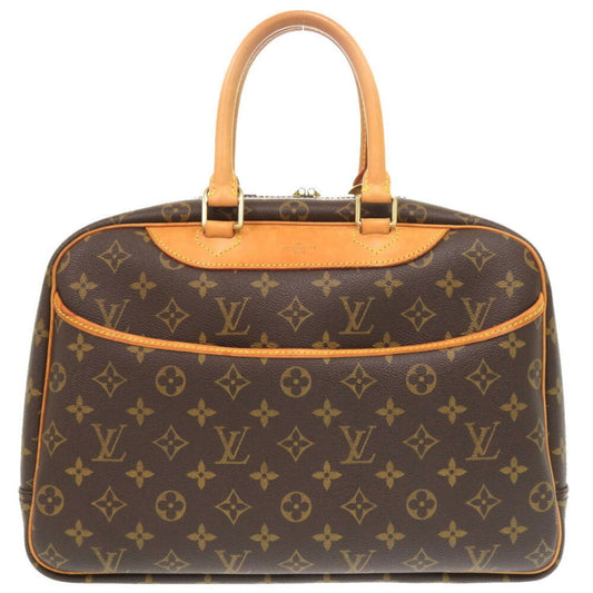 Louis Vuitton Deauville, Brown, Canvas, handbag