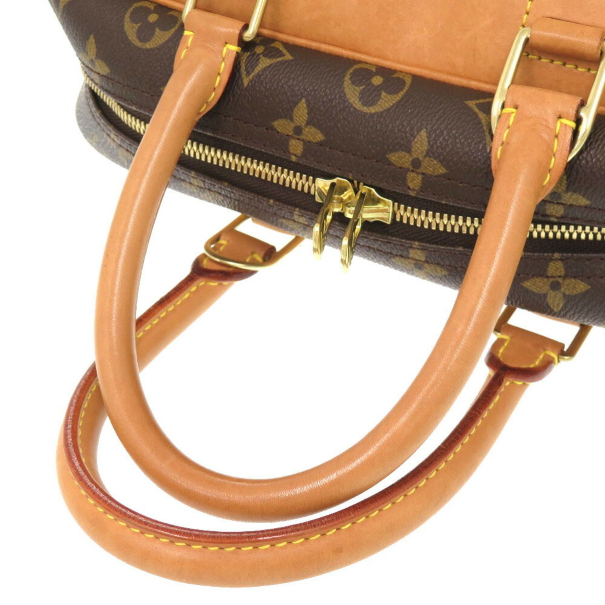 Louis Vuitton Deauville, Brown, Canvas, handbag