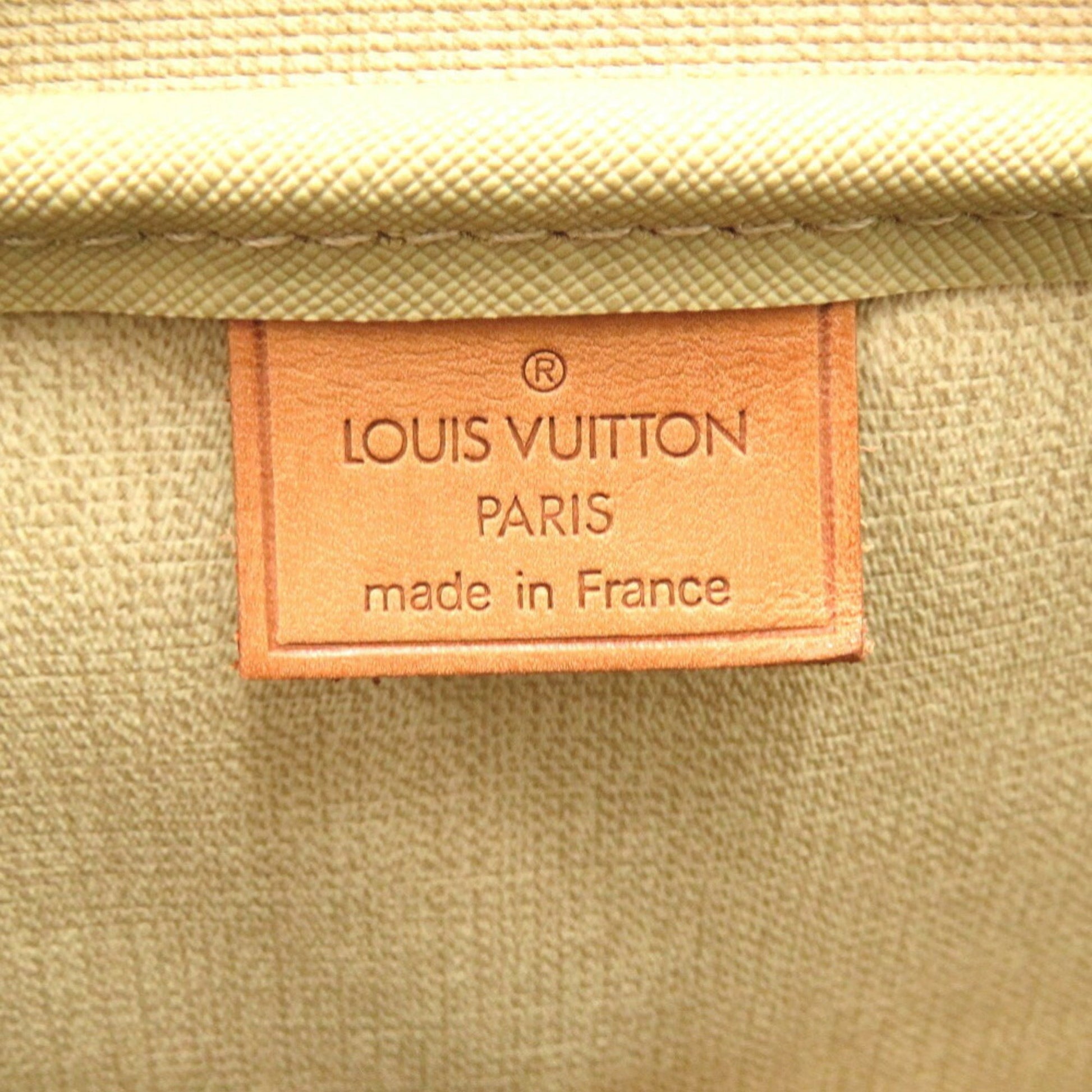 Louis Vuitton Deauville, Brown, Canvas, handbag