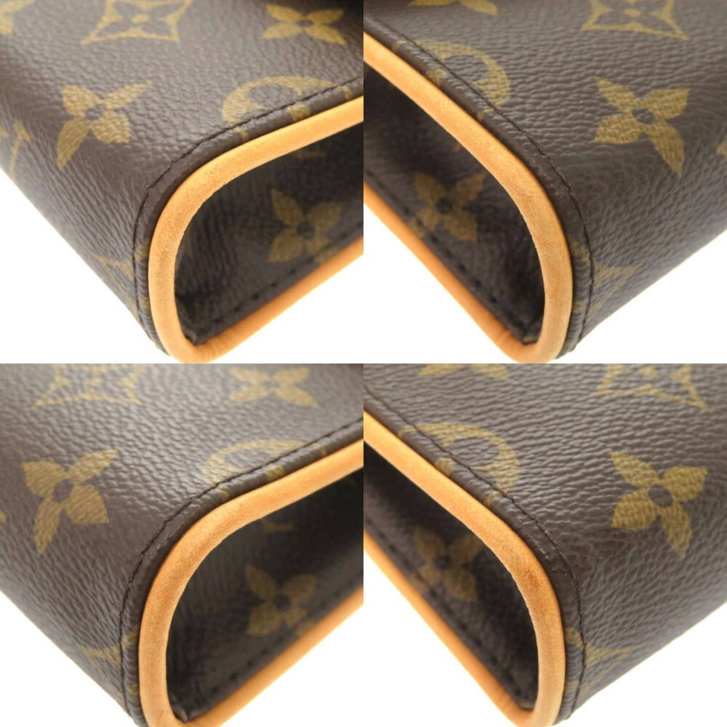 Louis Vuitton Florentine, Brown, Canvas, clutch