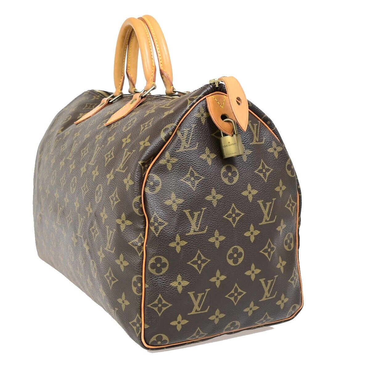 Louis Vuitton Speedy 40, Brown, Canvas, handbag