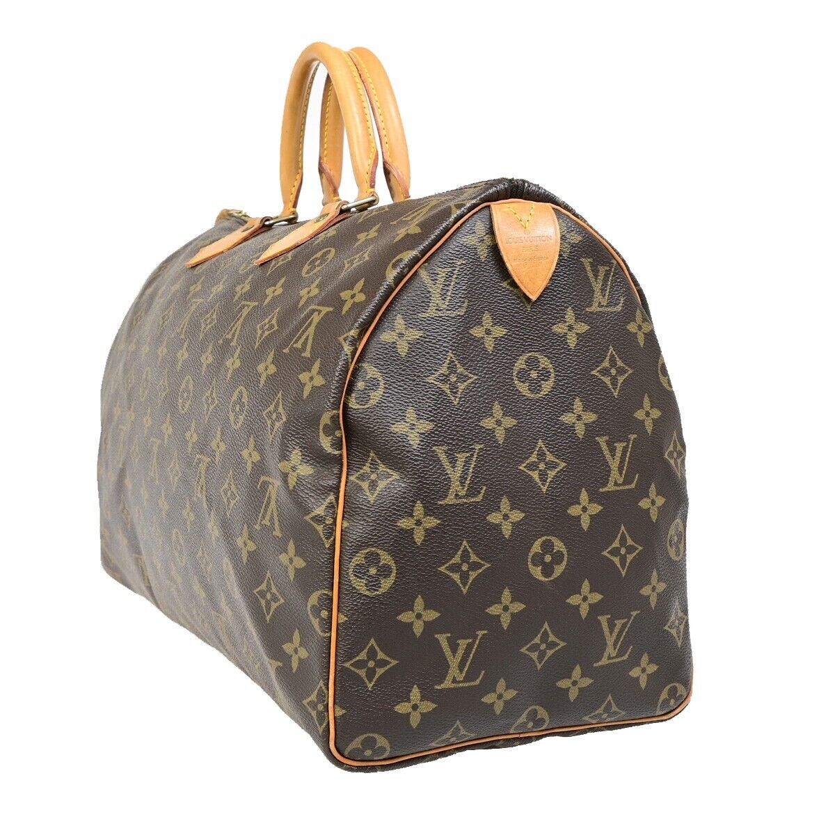 Louis Vuitton Speedy 40, Brown, Canvas, handbag