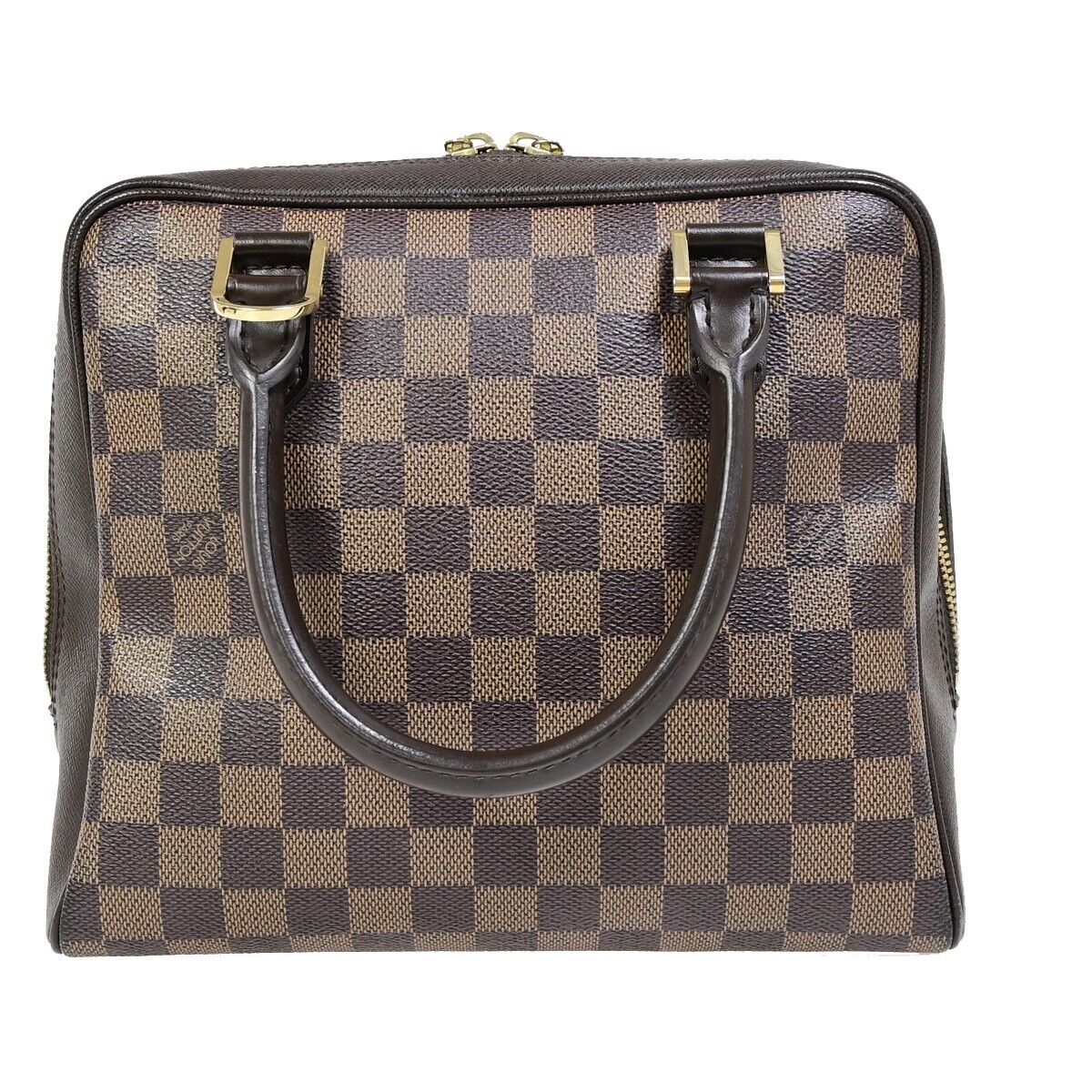 Louis Vuitton Brera, Brown, Canvas, handbag