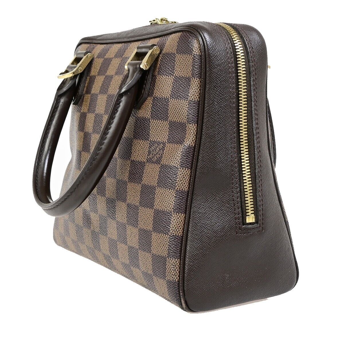 Louis Vuitton Brera, Brown, Canvas, handbag