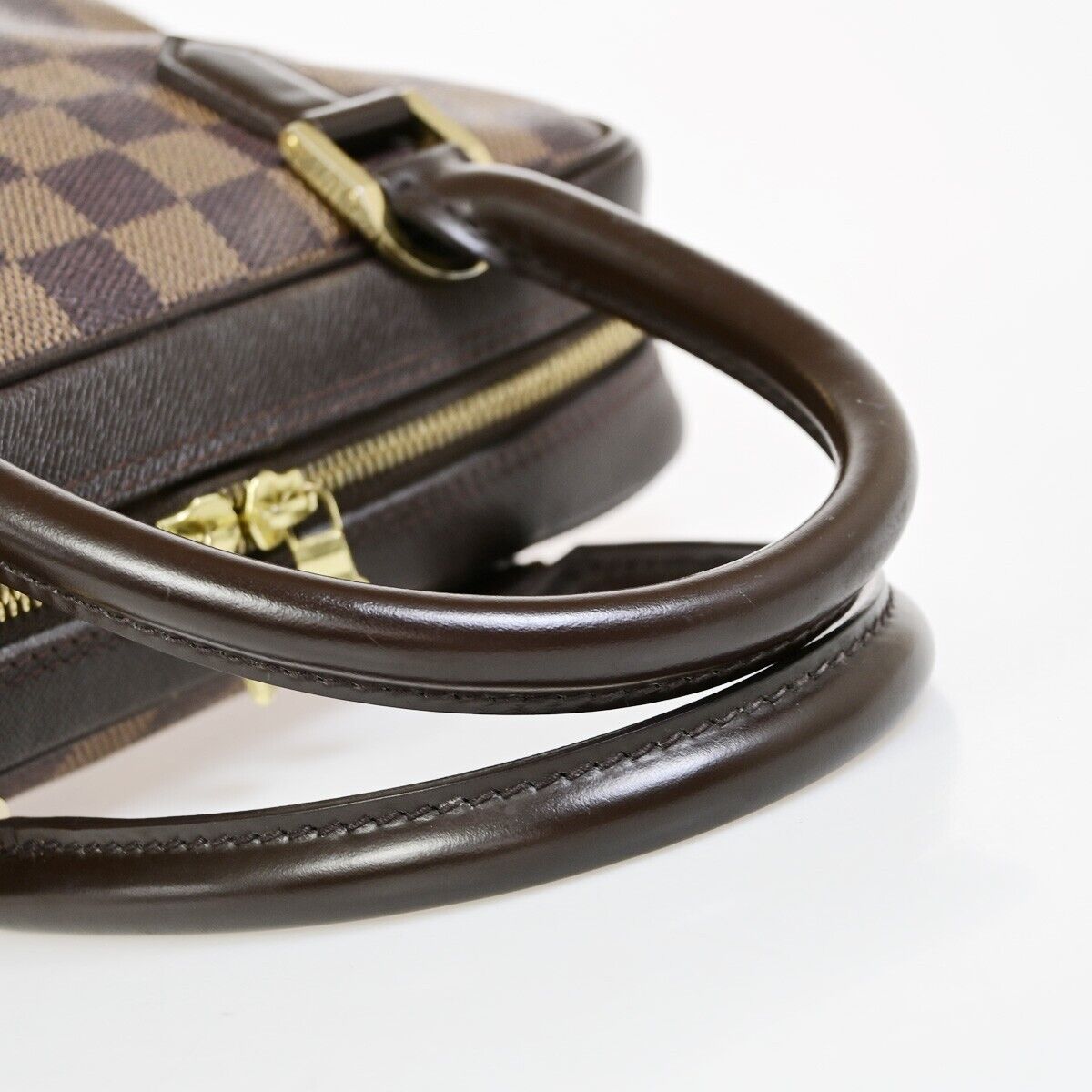 Louis Vuitton Brera, Brown, Canvas, handbag