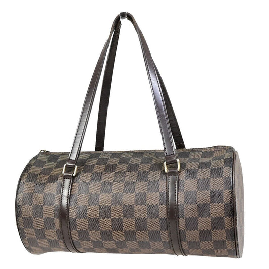 Louis Vuitton Papillon, Brown, Canvas, shoulder