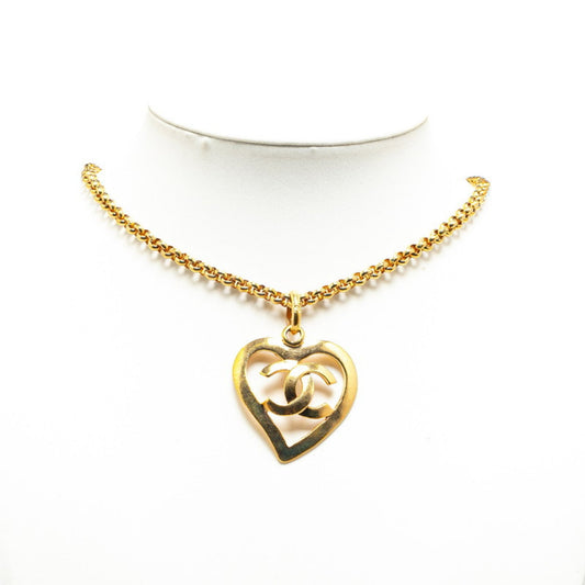 Chanel Coco Mark, Gold, Gold Plated, necklace