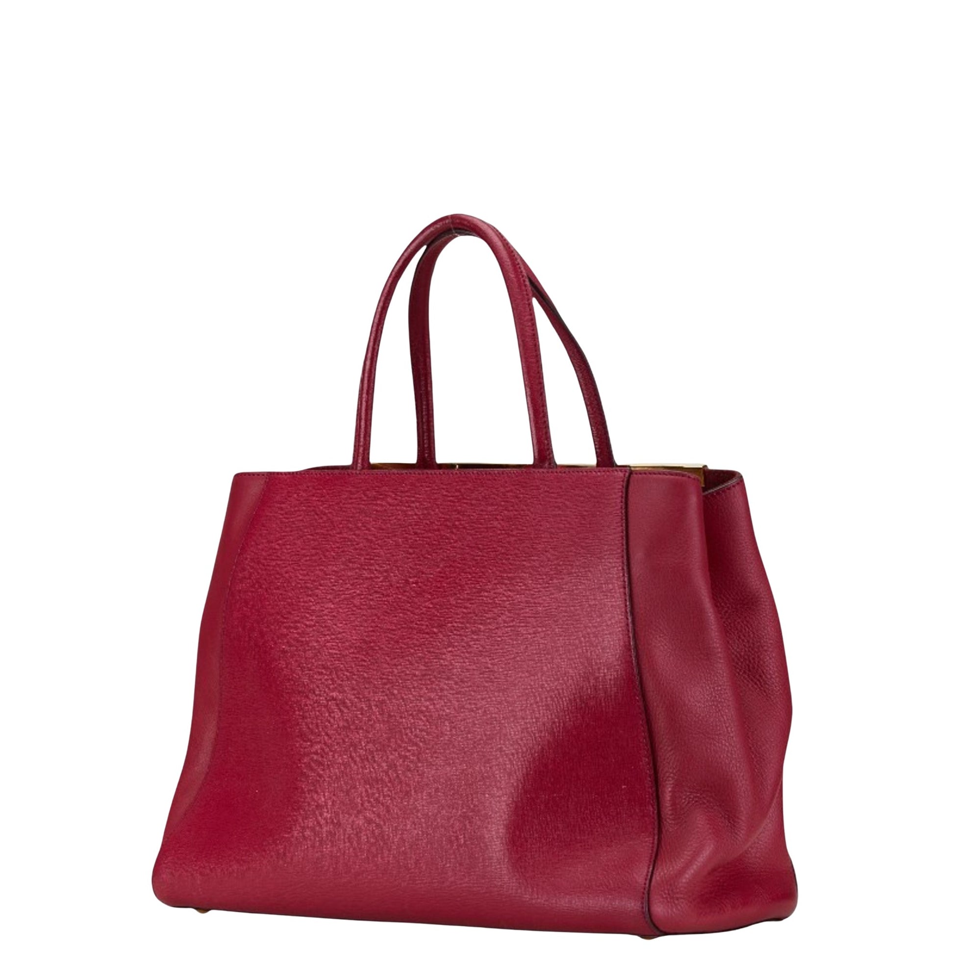 Fendi, Red, Leather, handbag