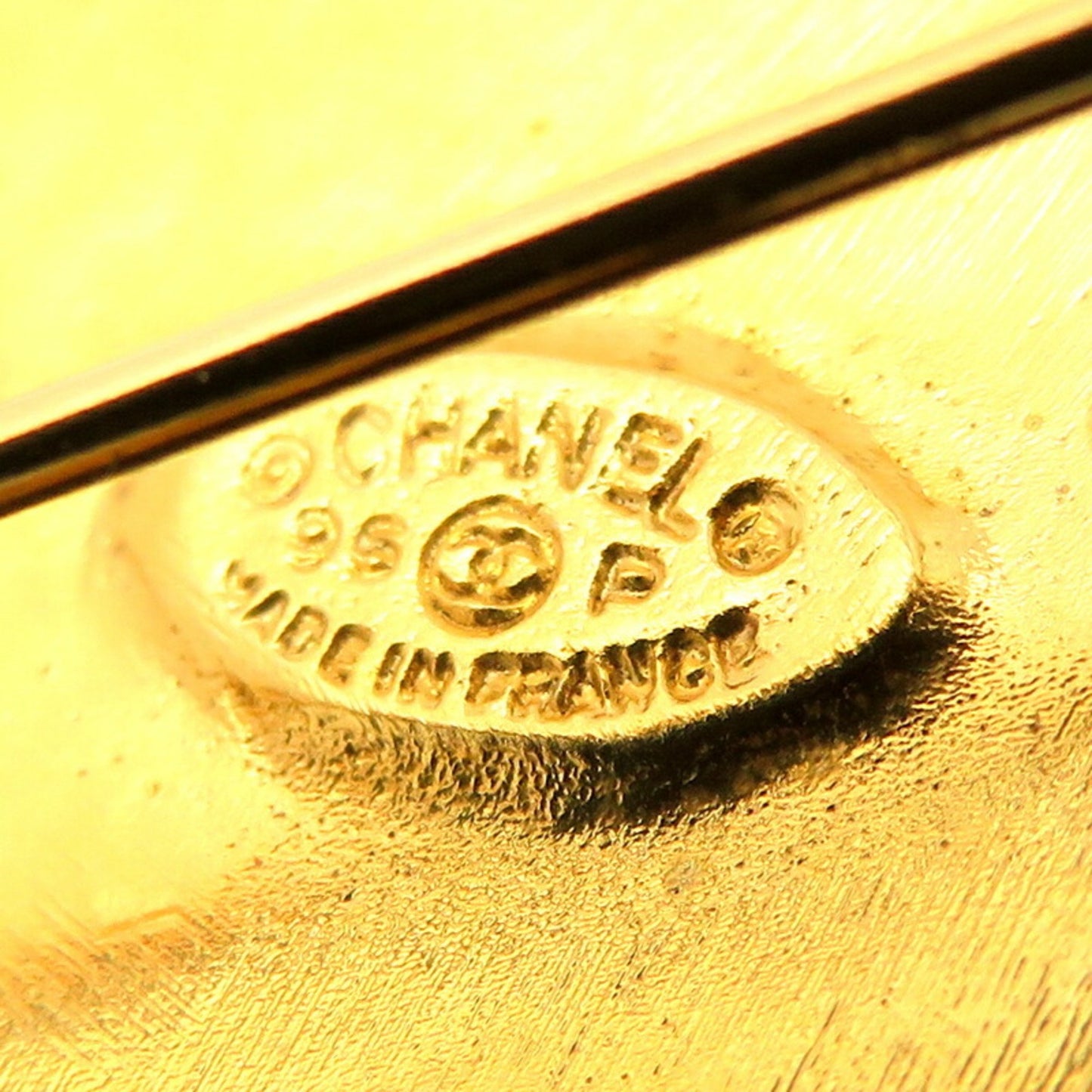 Chanel Coco Mark, Gold, Gold Plated, brooch