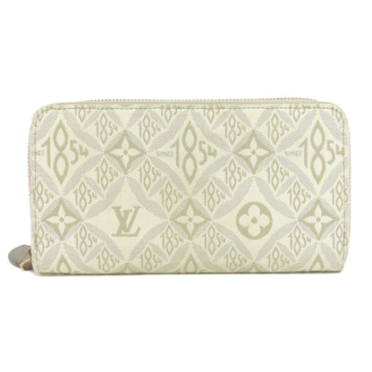 Louis Vuitton Zippy wallet, Beige, Canvas, wallet