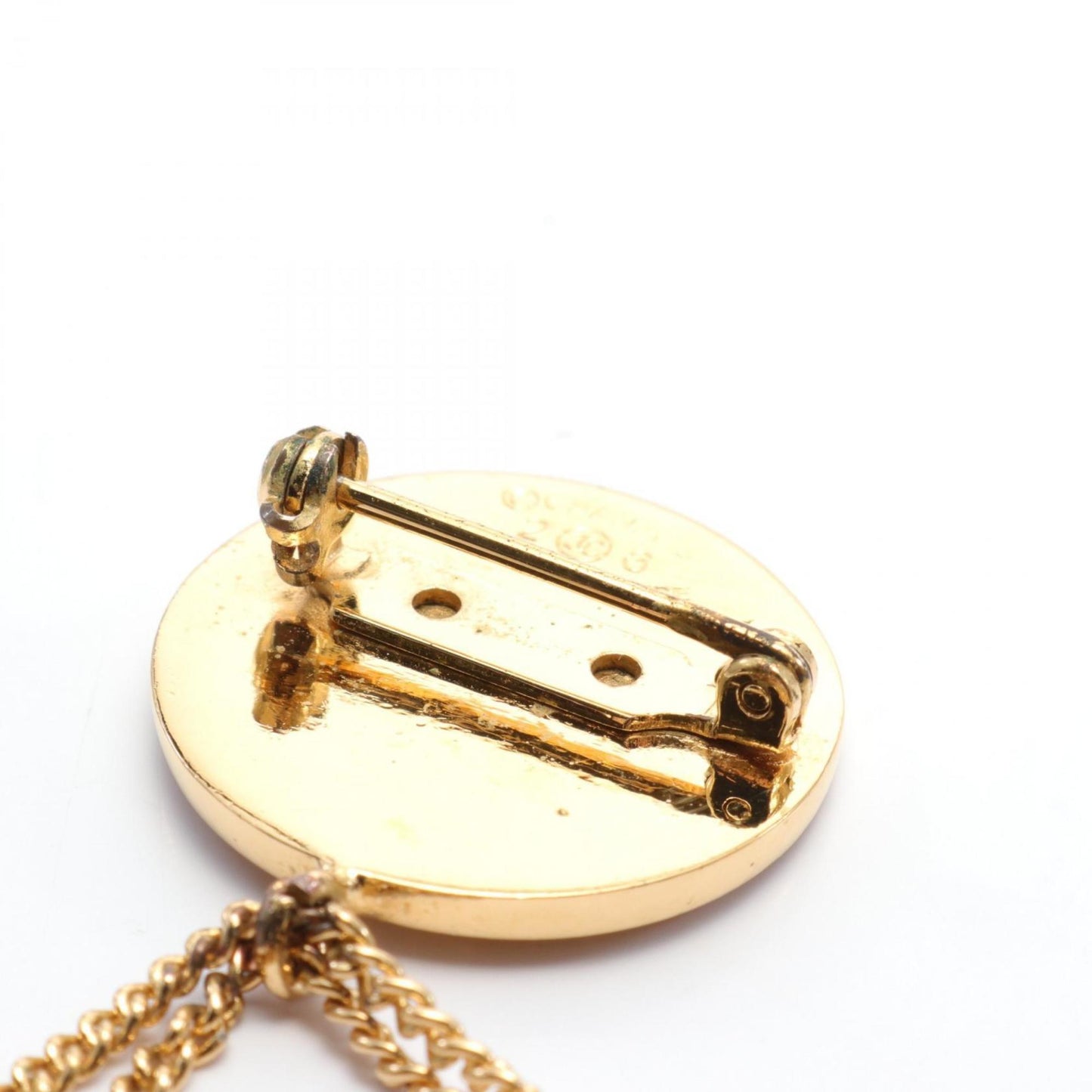 Chanel Coco Mark, Gold, Gold Plated, brooch