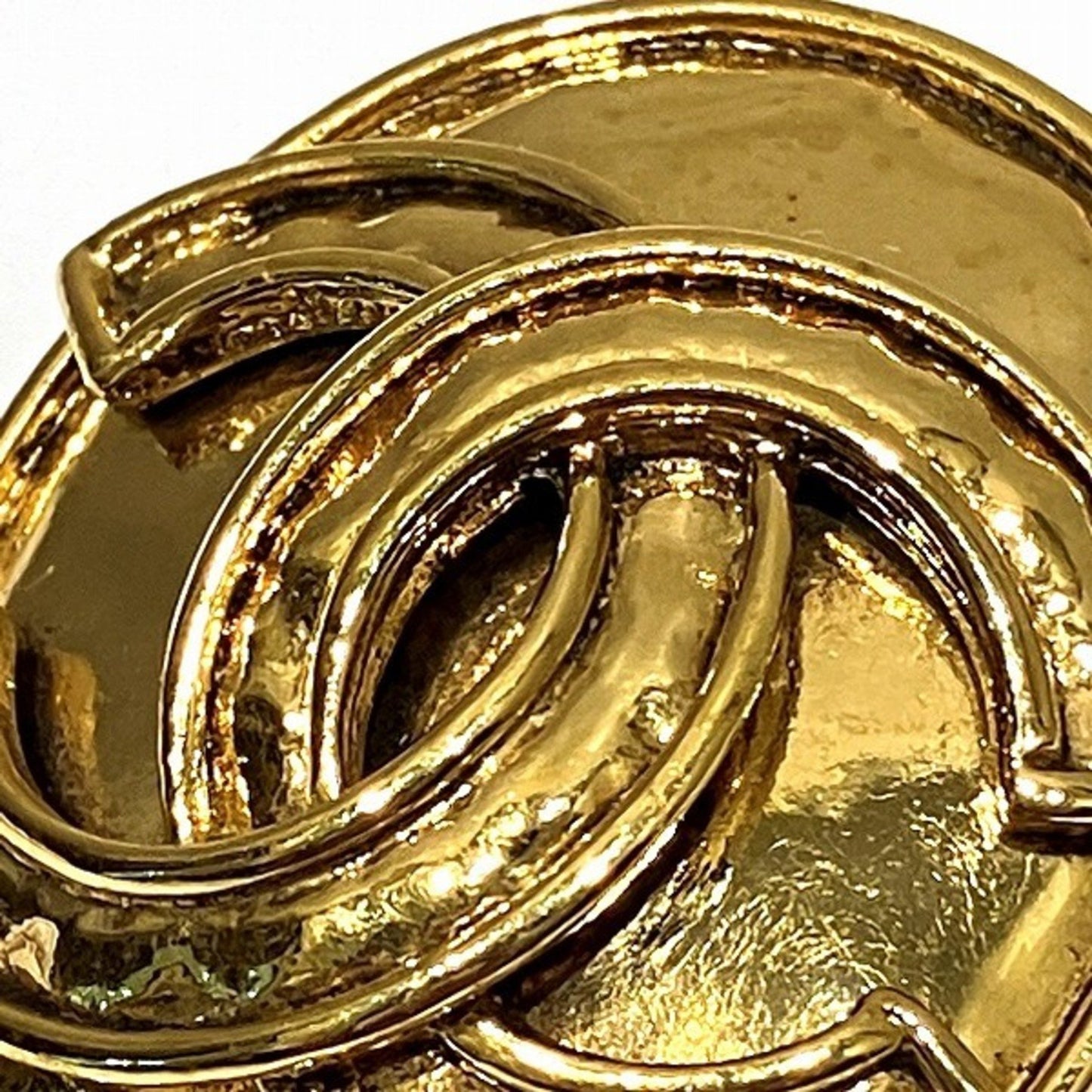 Chanel Coco Mark, Gold, Gold Plated, brooch