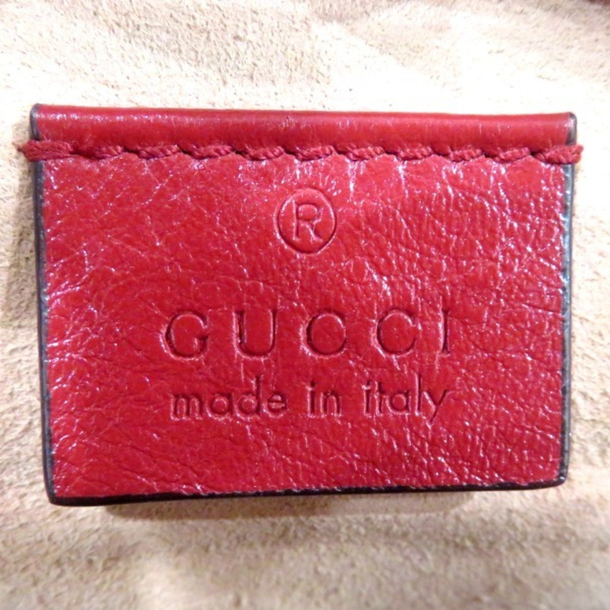 Gucci GG Marmont, Red, Leather, shoulder