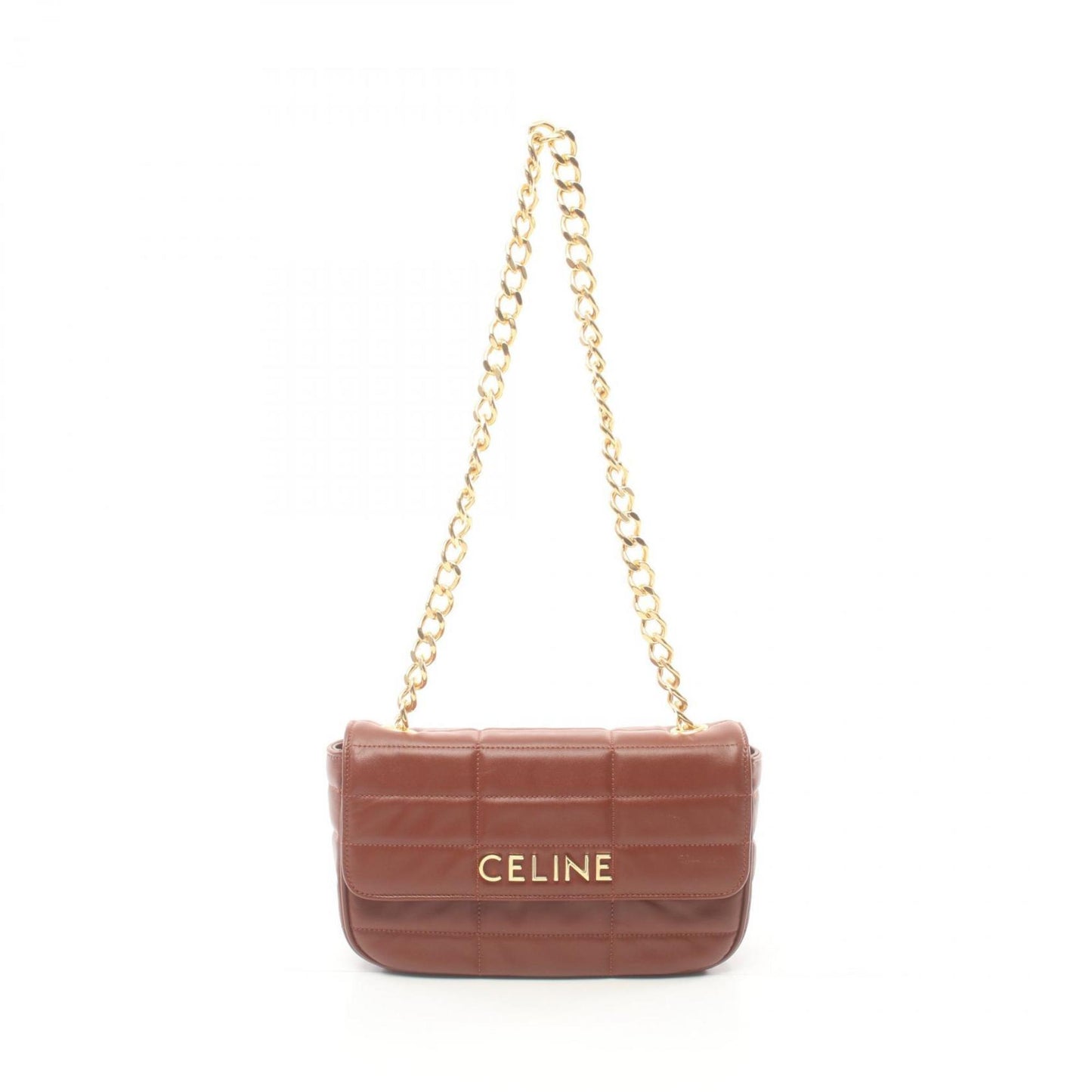 Céline Monochrome, Brown, Leather, shopper