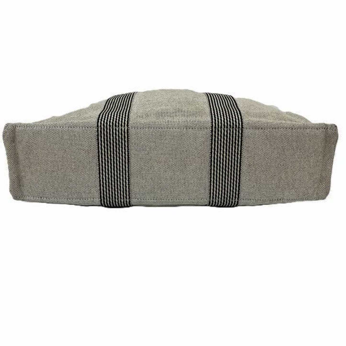 Hermès Fourre tout, Grey, Canvas, tote