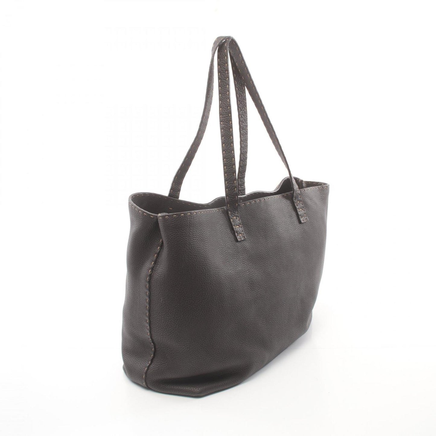 Fendi Selleria, Brown, Leather, tote