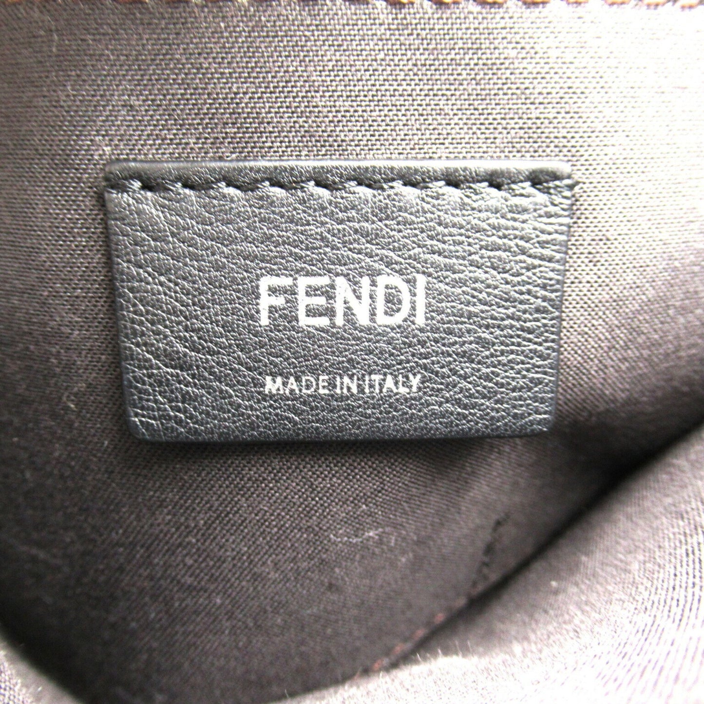 Fendi Back to school, Grey, Leather, backpack