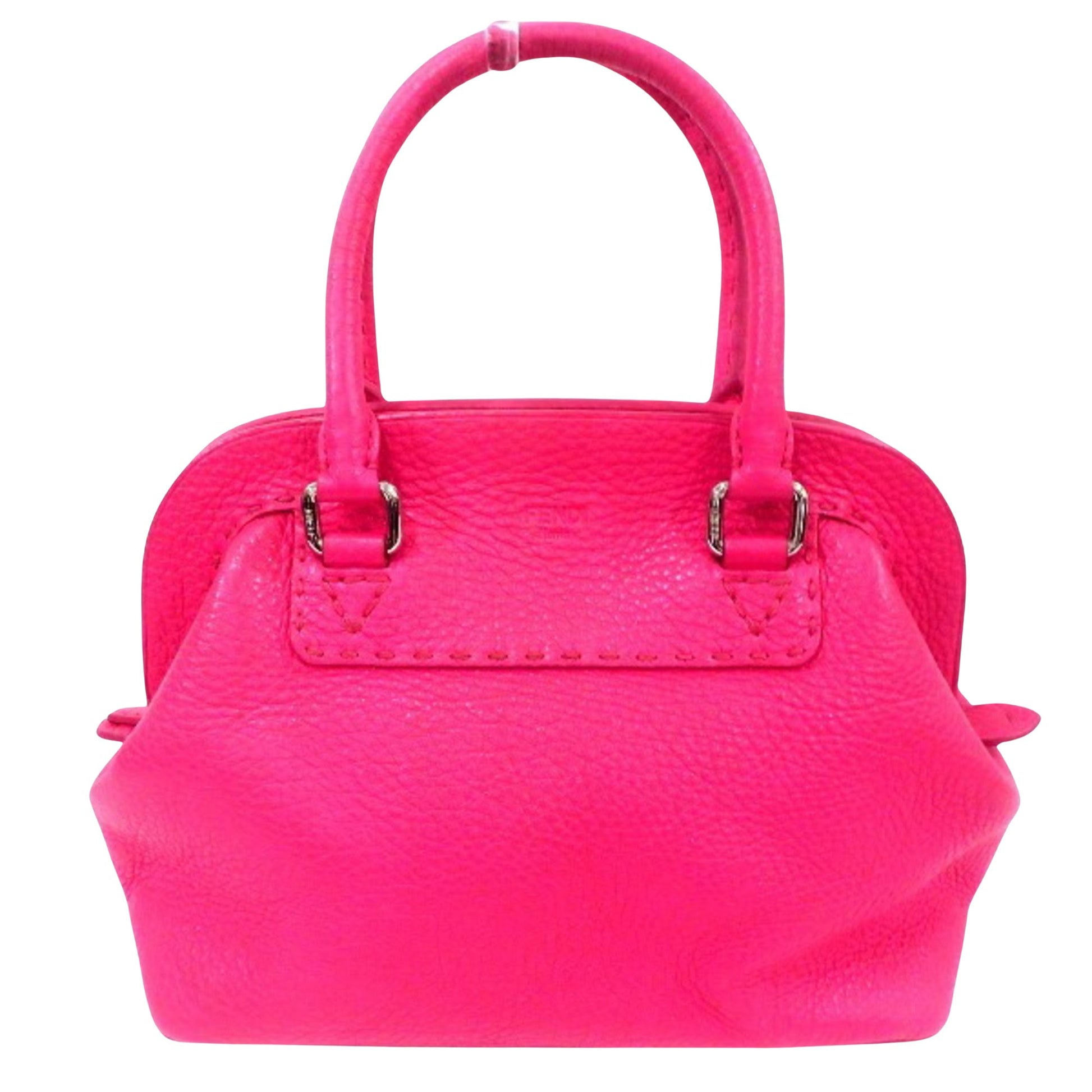 Fendi Selleria, Pink, Leather, handbag