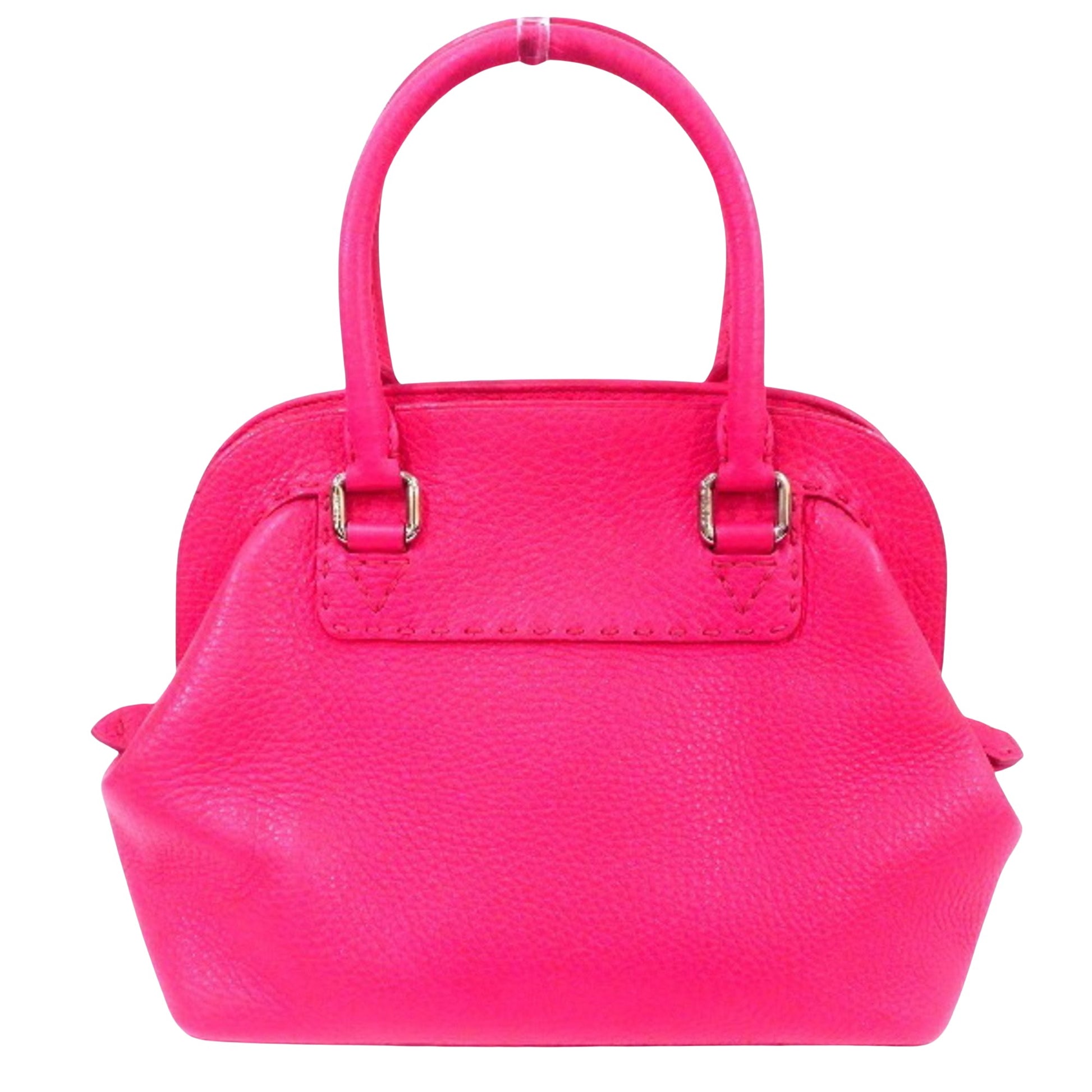 Fendi Selleria, Pink, Leather, handbag