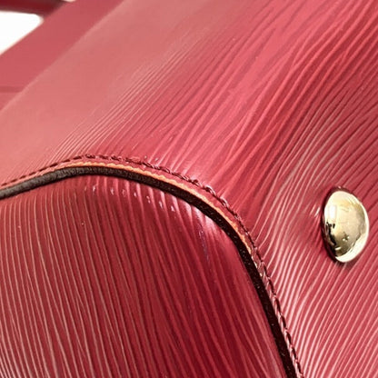 Louis Vuitton Marly, Red, Leather, handbag