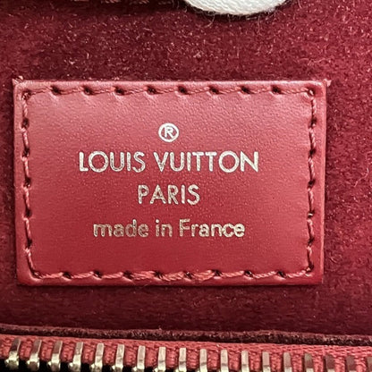 Louis Vuitton Marly, Red, Leather, handbag