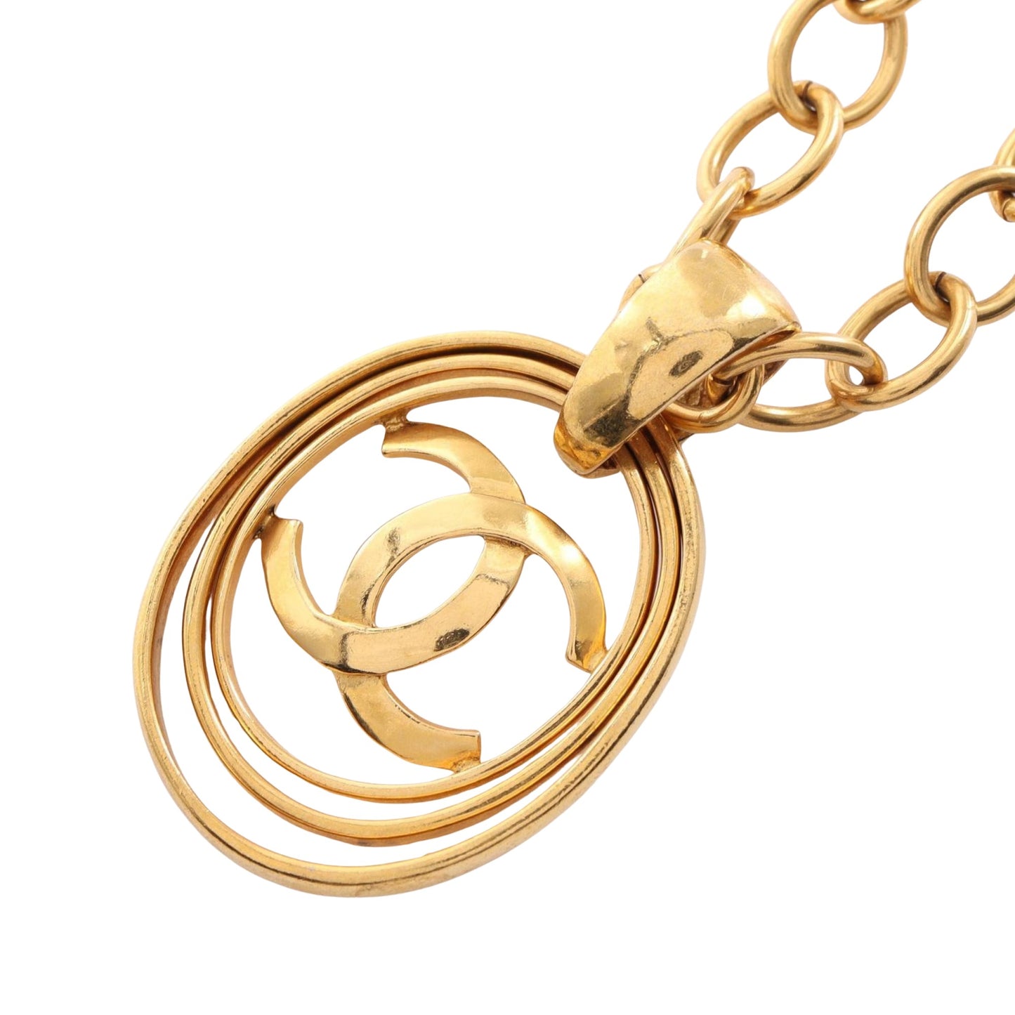 Chanel Coco Mark, Gold, Gold Plated, necklace