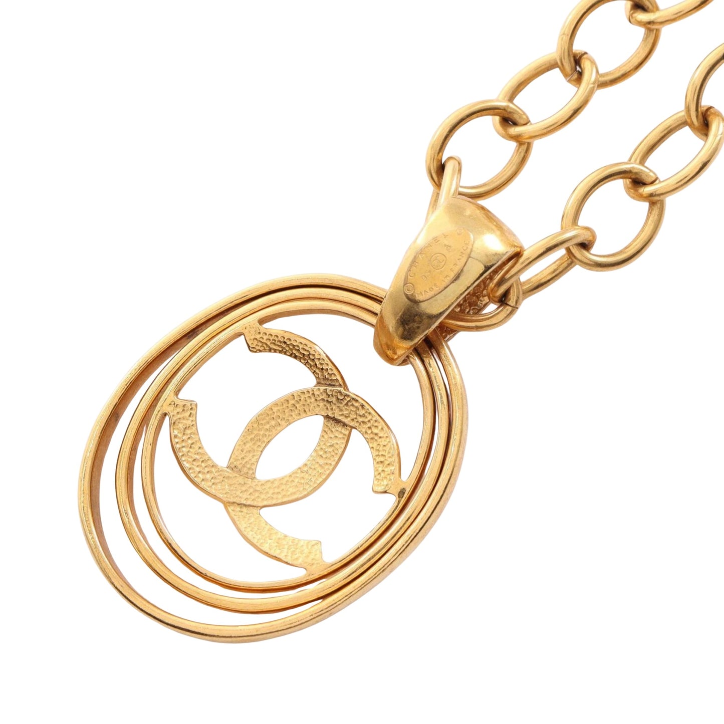 Chanel Coco Mark, Gold, Gold Plated, necklace