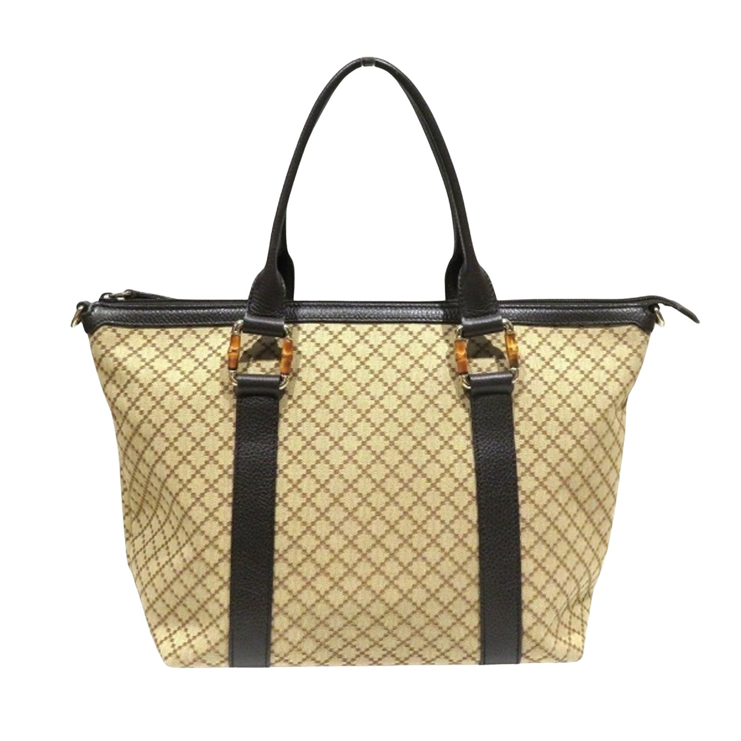 Gucci Diamante, Beige, Canvas, tote