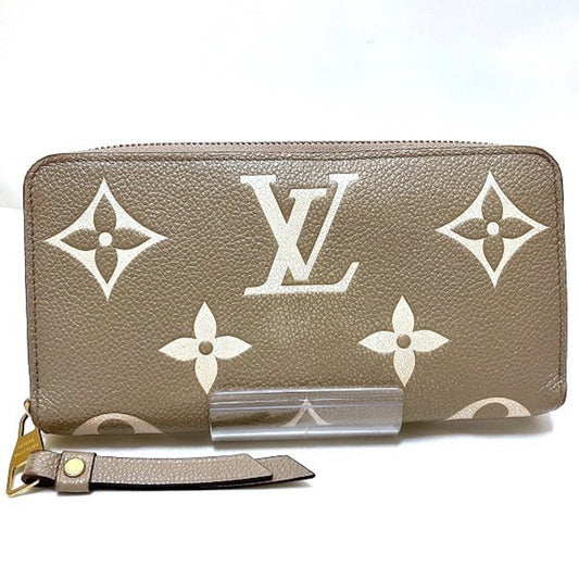 Louis Vuitton Zippy wallet, Beige, Canvas, wallet