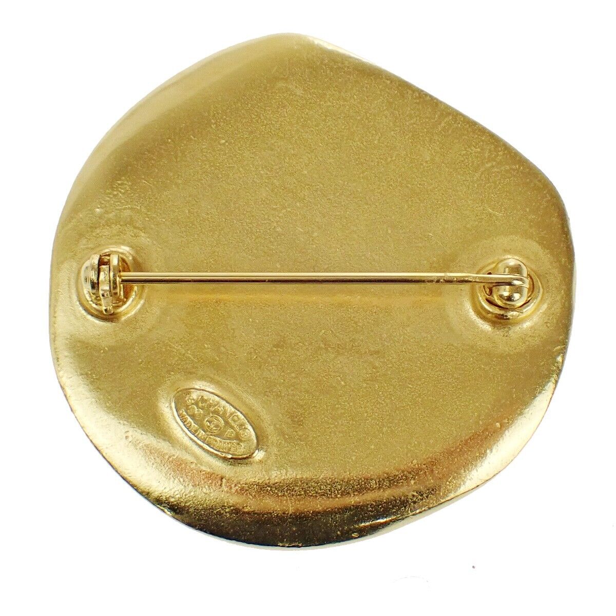 Chanel Coco Mark, Gold, Gold Plated, brooch