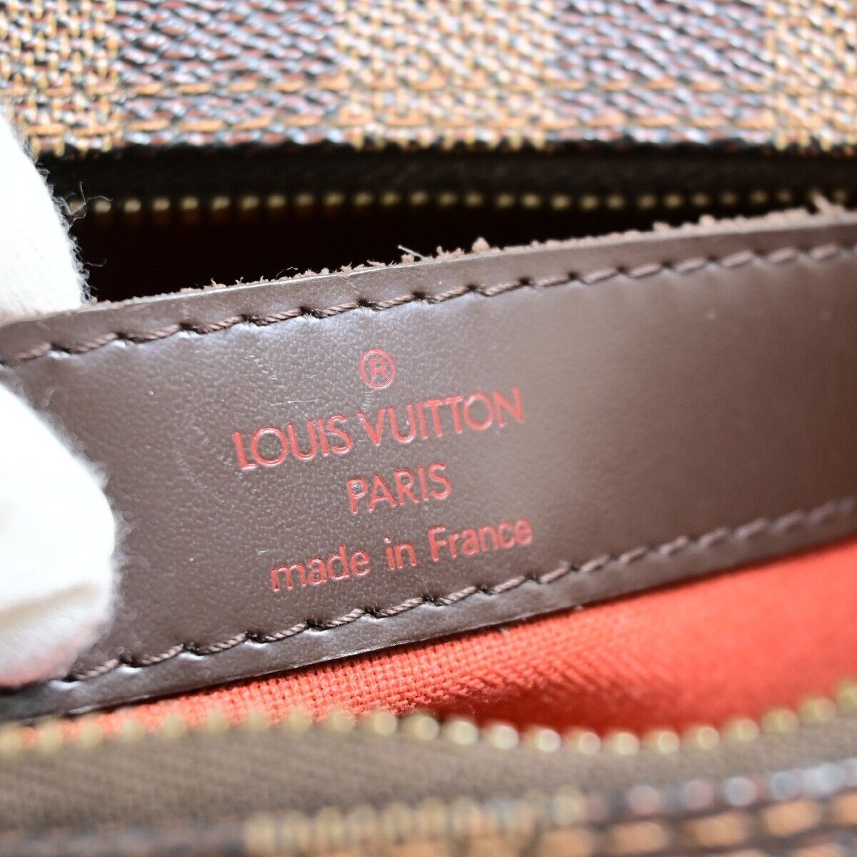 Louis Vuitton Naviglio, Brown, Canvas, shoulder