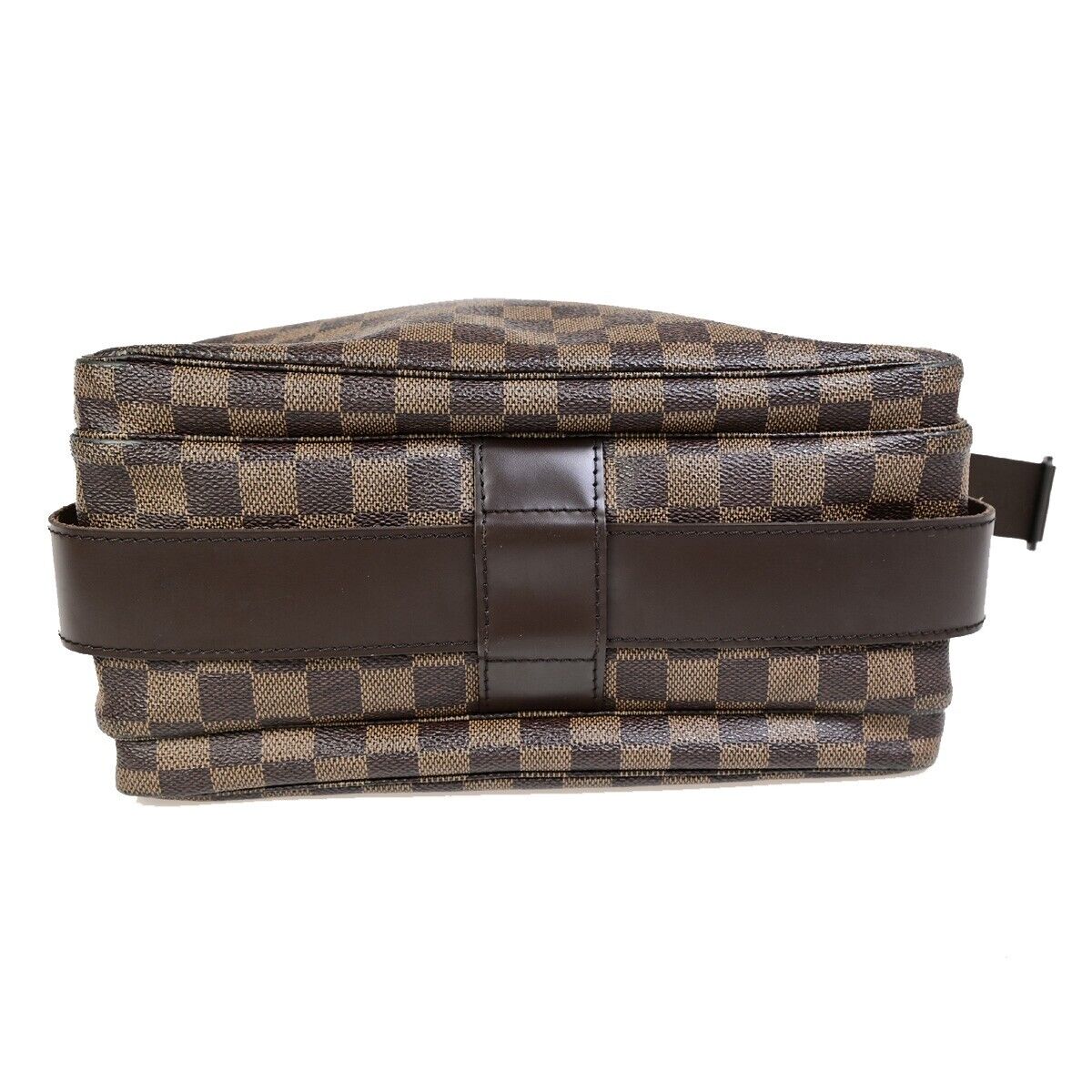 Louis Vuitton Naviglio, Brown, Canvas, shoulder