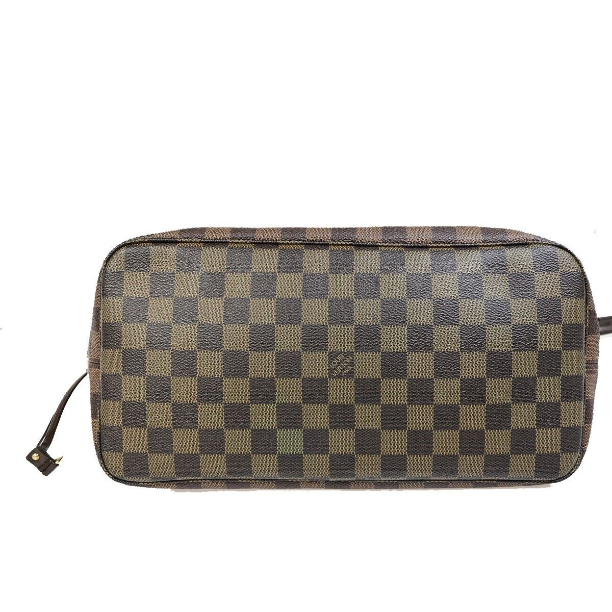 Louis Vuitton Neverfull MM, Brown, Canvas, shoulder