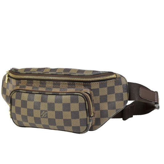 Louis Vuitton Melville, Brown, Canvas, clutch