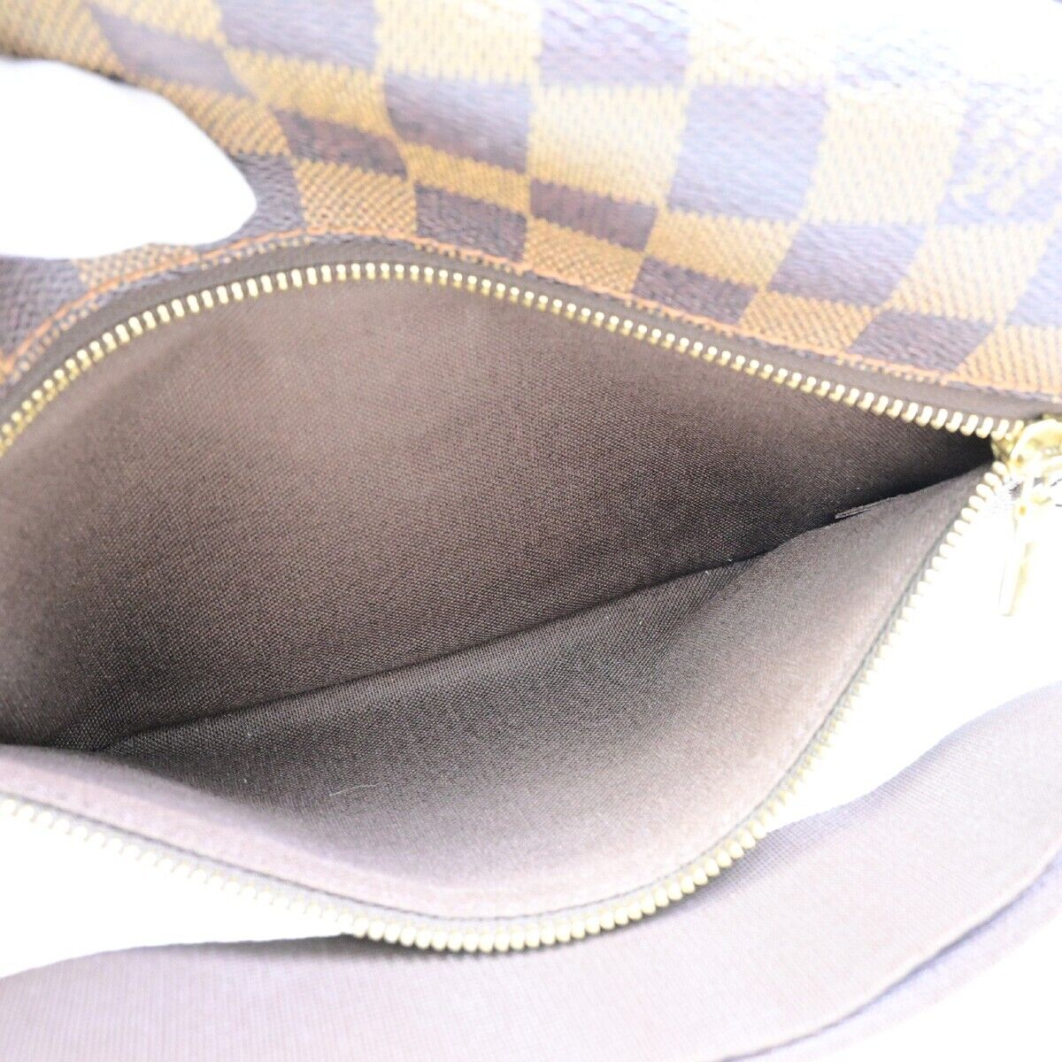 Louis Vuitton Melville, Brown, Canvas, clutch