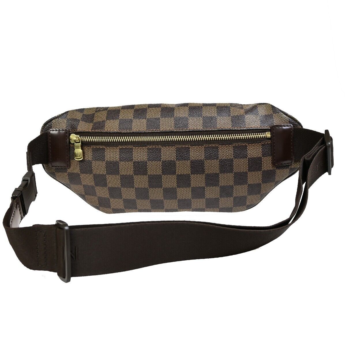 Louis Vuitton Melville, Brown, Canvas, clutch