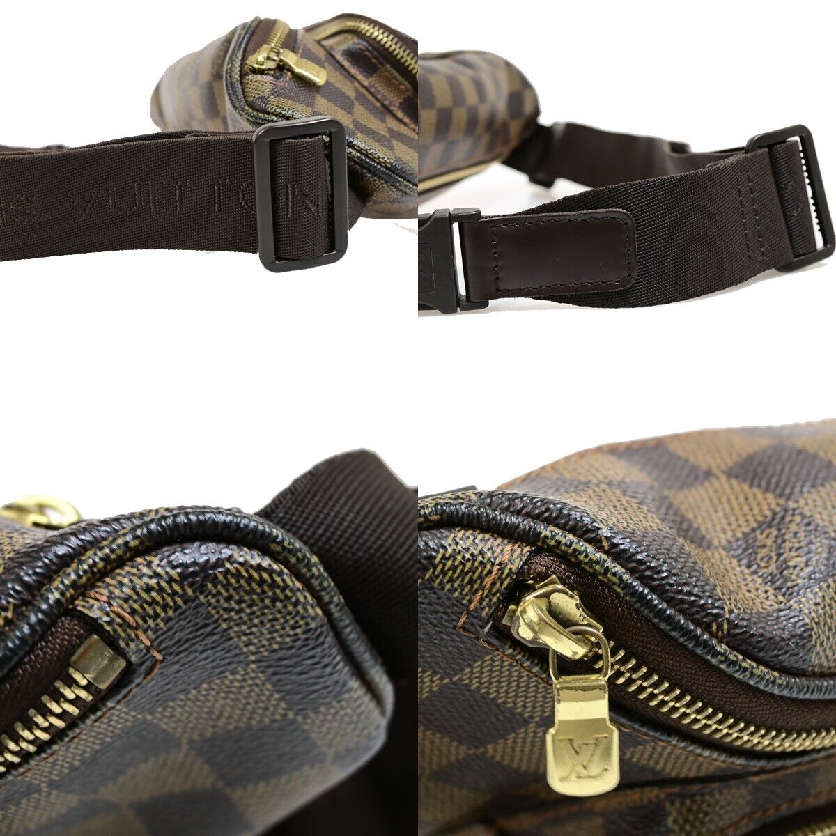 Louis Vuitton Melville, Brown, Canvas, clutch