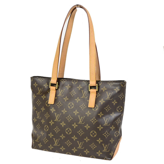 Louis Vuitton Cabas Piano, Brown, Canvas, tote