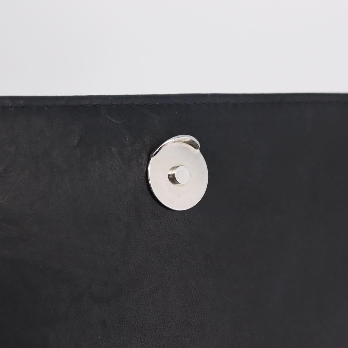 Chanel Vintage CC Box Flap Leather, Black, Patent Leather, Handbag