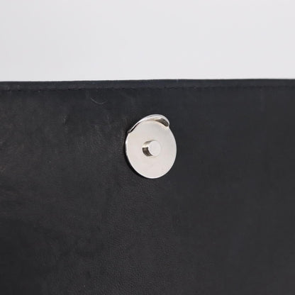 Chanel Vintage CC Box Flap Leather, Black, Patent Leather, Handbag