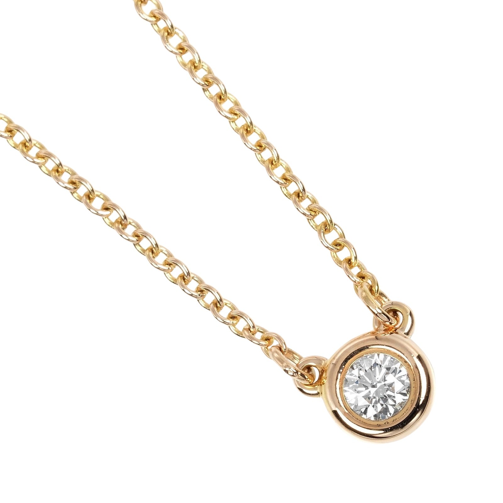 Tiffany & Co By the yard, Gold, Rose Gold, necklace