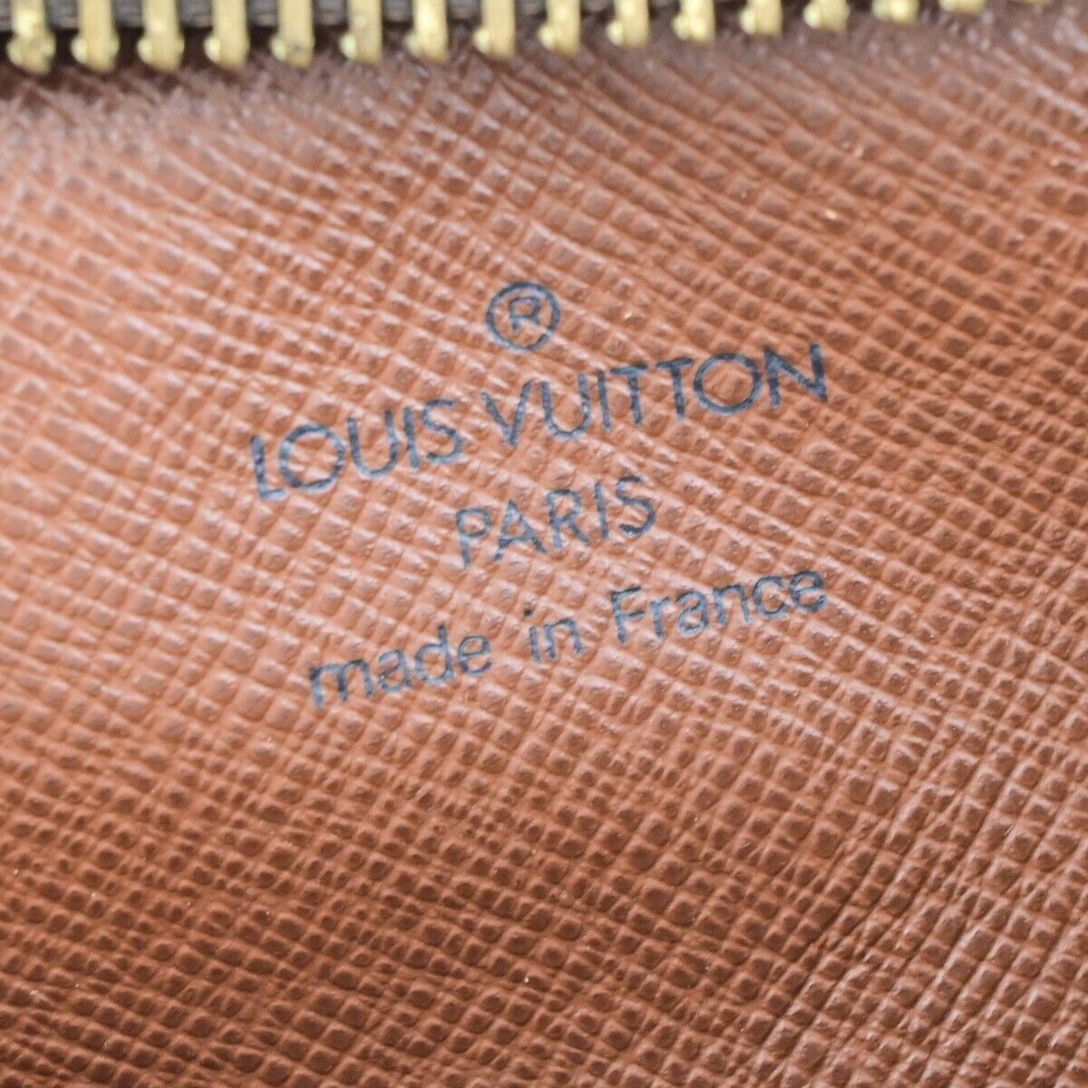 Louis Vuitton Danube, Brown, Canvas, shoulder