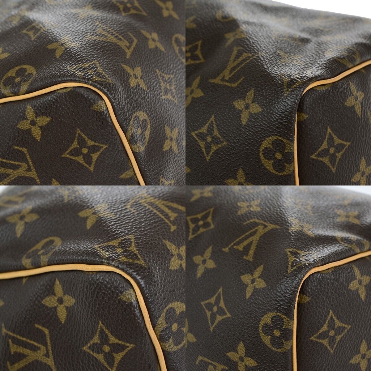 Louis Vuitton Speedy 25, Brown, Canvas, handbag