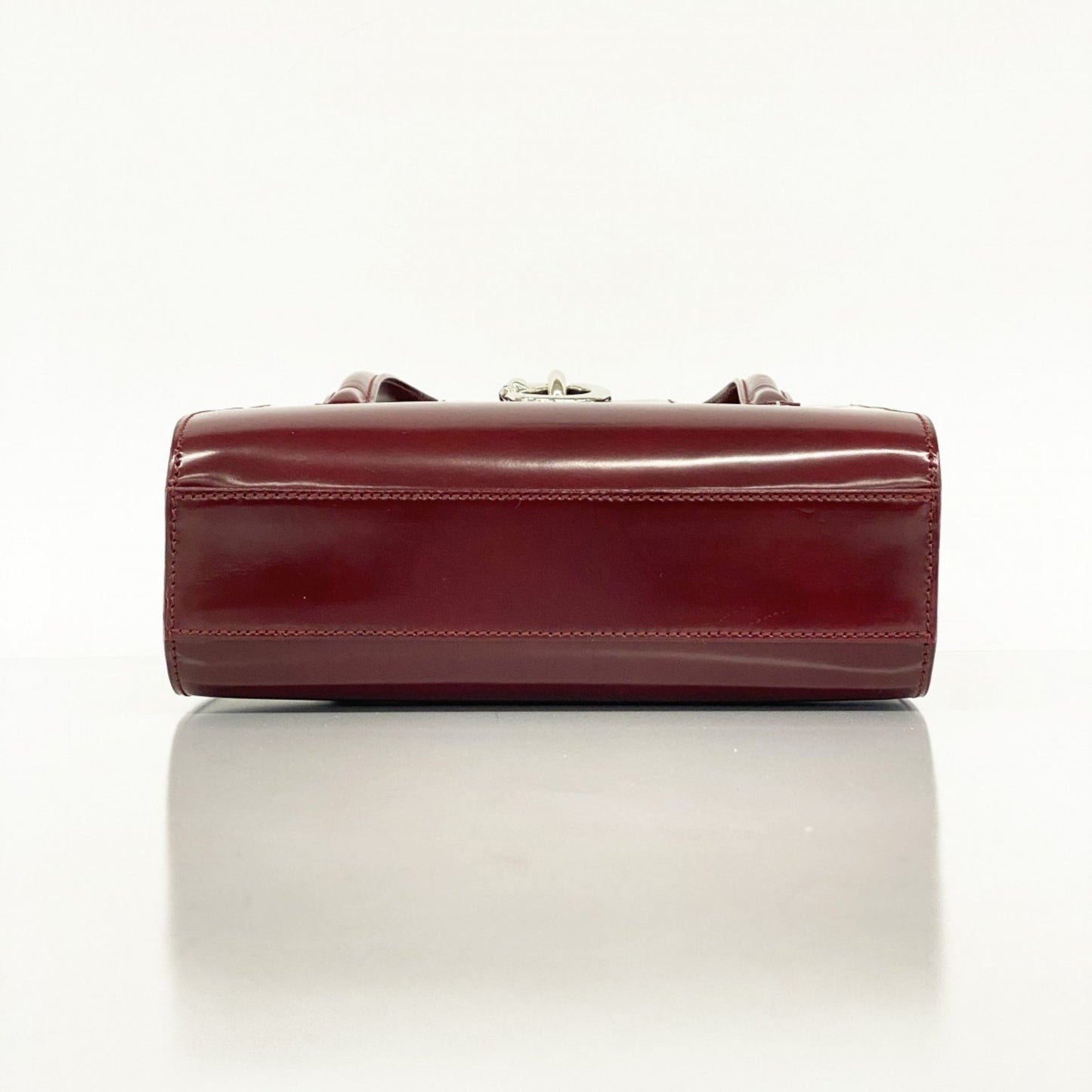 Cartier Panthère, Burgundy, Leather, handbag