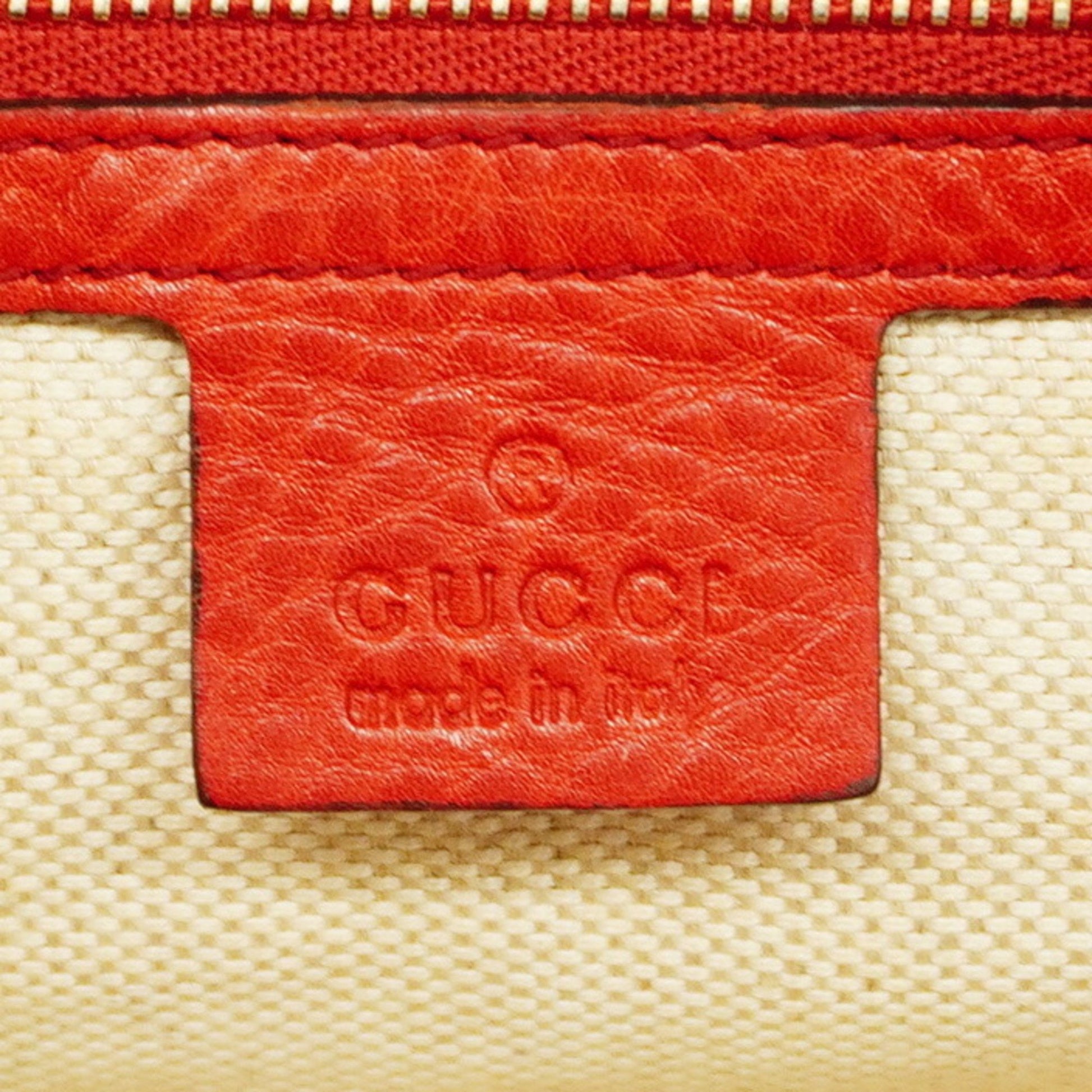 Gucci Soho, Orange, Leather, shoulder