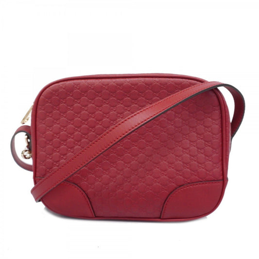 Gucci Guccissima, Red, Leather, shoulder