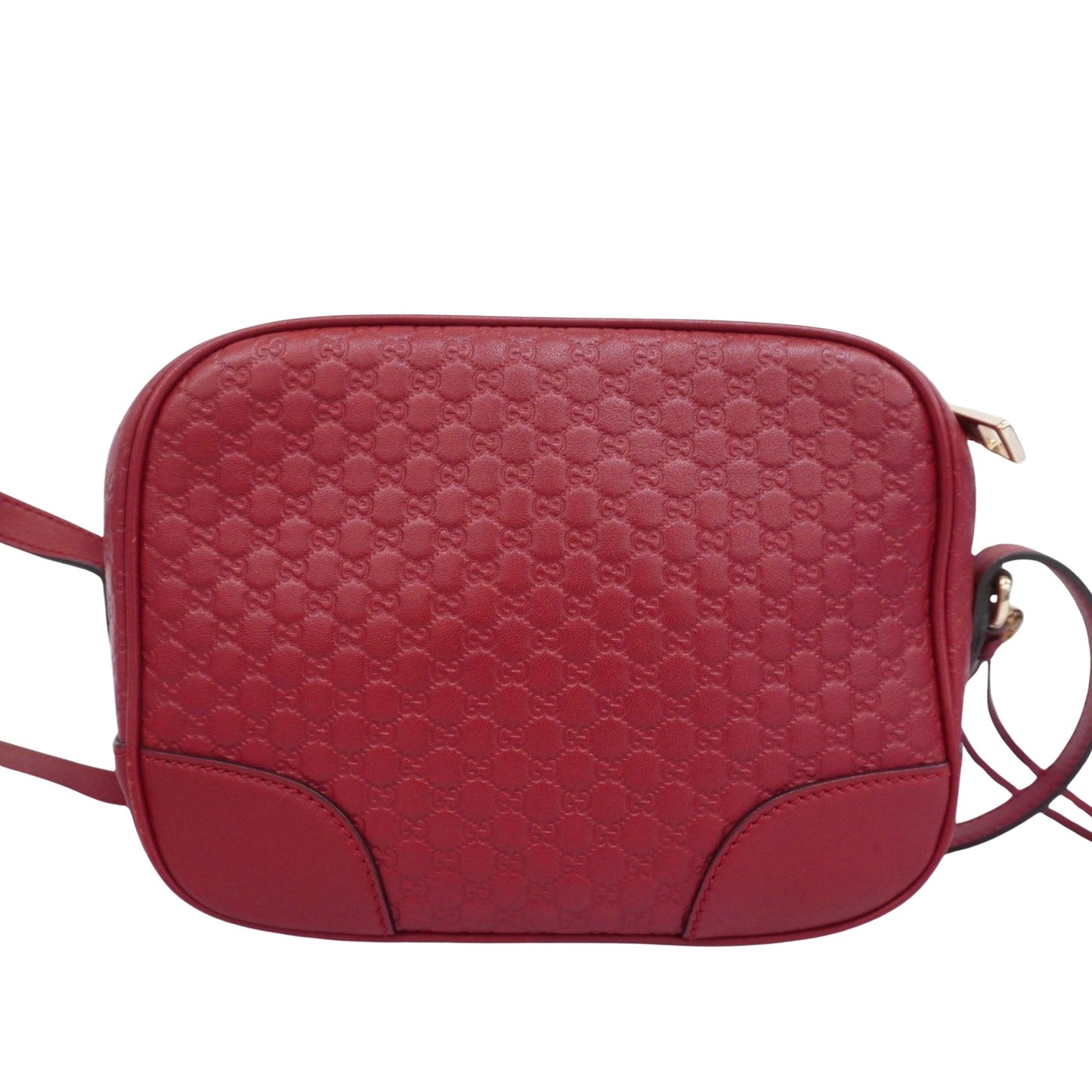 Gucci Guccissima, Red, Leather, shoulder